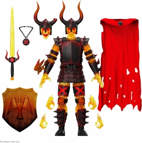 Super7 ULTIMATES! The Worst Black Falcon (Hellfire) - 7" The Worst Action Figure with Accessories Collectibles and Retro Toys