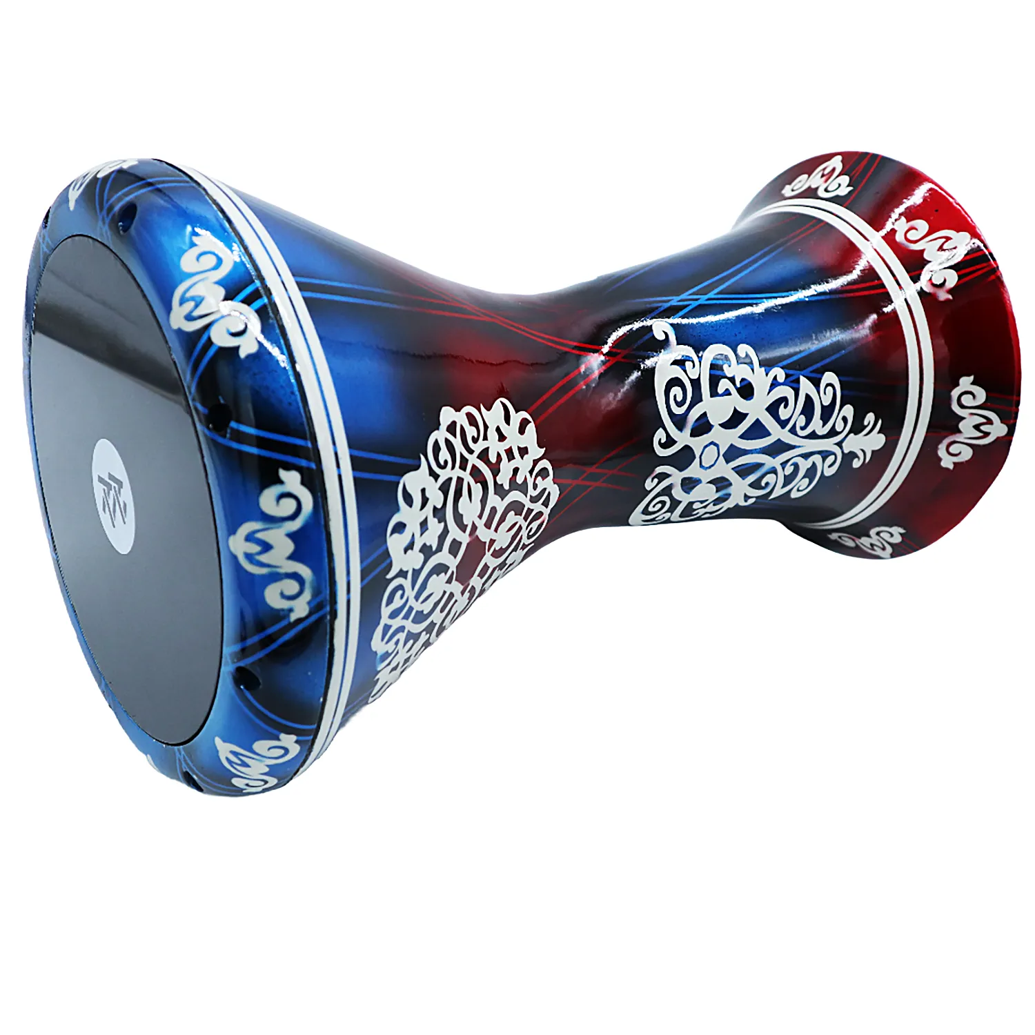 The 18''  Zaza Percussion Horizon - Egypt Style Darbuka Doumbek - Liquid Red