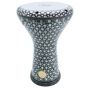 The Magic Zircon Gawharet El Fan 17" Mother of Pearl Darbuka