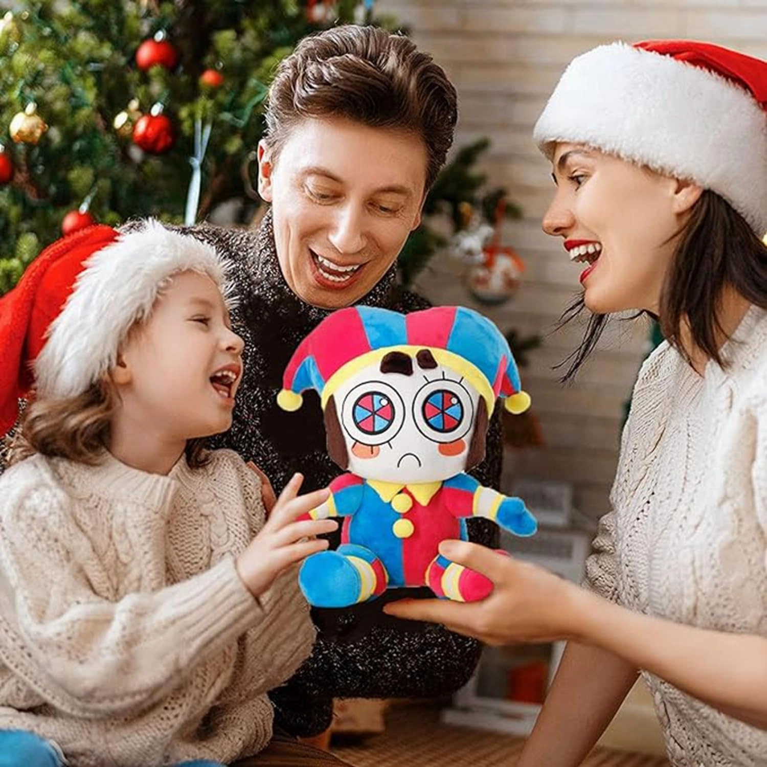 The Amazing Digital Circus Plush,10.3" Pomni Plushies Toy Gift, Cute Stuffed Figure Doll for Kids and Adults, Birthday Halloween Christmas Choice for Boys Girls