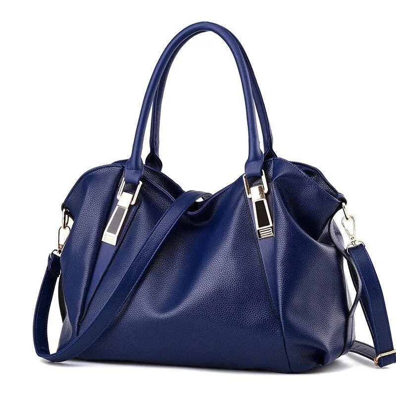 themeisles  Designer Women Handbag Vintage Female PU Leather Bags Handbags Ladies Portable Shoulder Bag Office Ladies Hobos Bag Totes