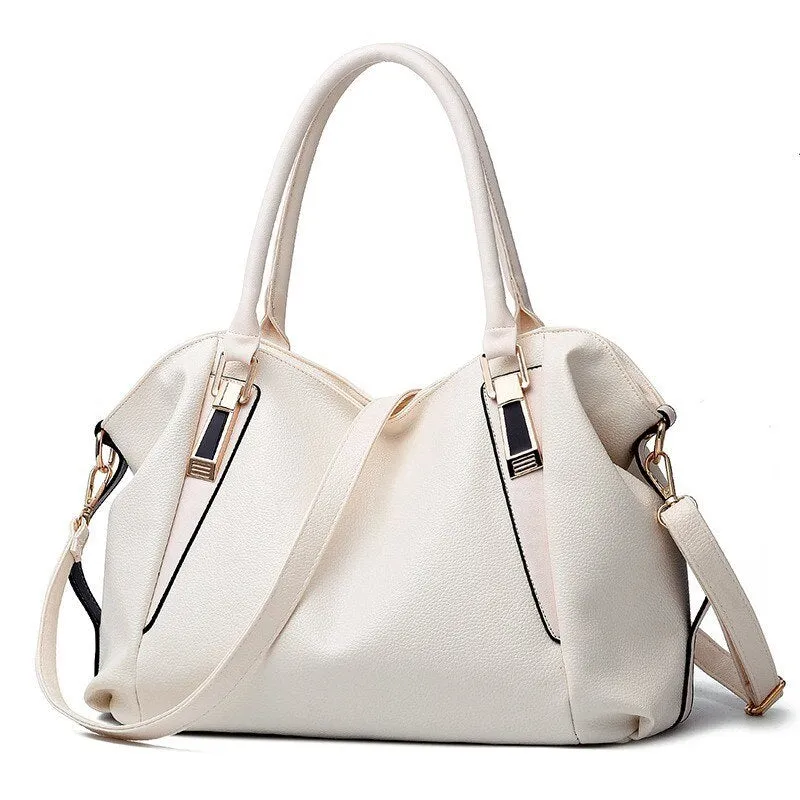 themeisles  Designer Women Handbag Vintage Female PU Leather Bags Handbags Ladies Portable Shoulder Bag Office Ladies Hobos Bag Totes
