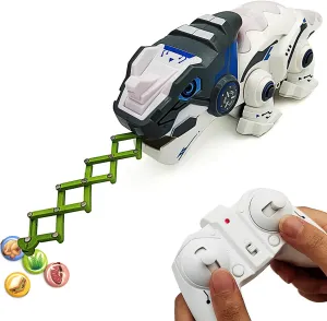 Tipmant Remote Control Robot Dinosaur RC Chameleon Lizard Animal Toy Realistic Electric Electronic Pets Car Vehicle Kids Birthday Gifts