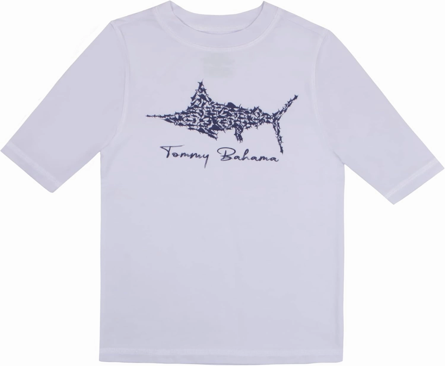 Tommy Bahama 2-Piece Swimsuit Set, Rash Guard & Swim Trunks 2-Pack Bundle Set for Boys and Toddlers