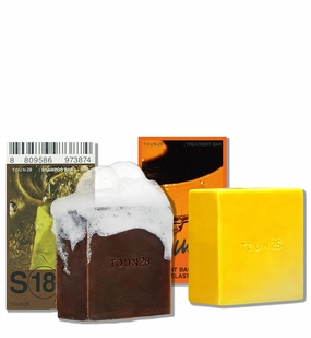 TOUN28 Volumizing Hair Growth Natural Kelp Shampoo Bar & Leave-In Strengthening Daily Hair Conditioner Bar for All Hair Types Vegan Paraben Sulfate Cruelty Free Bar Soap Korean Haircare