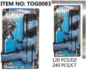 TOY ARMY GUN/SOUND &FLASHING 27CM