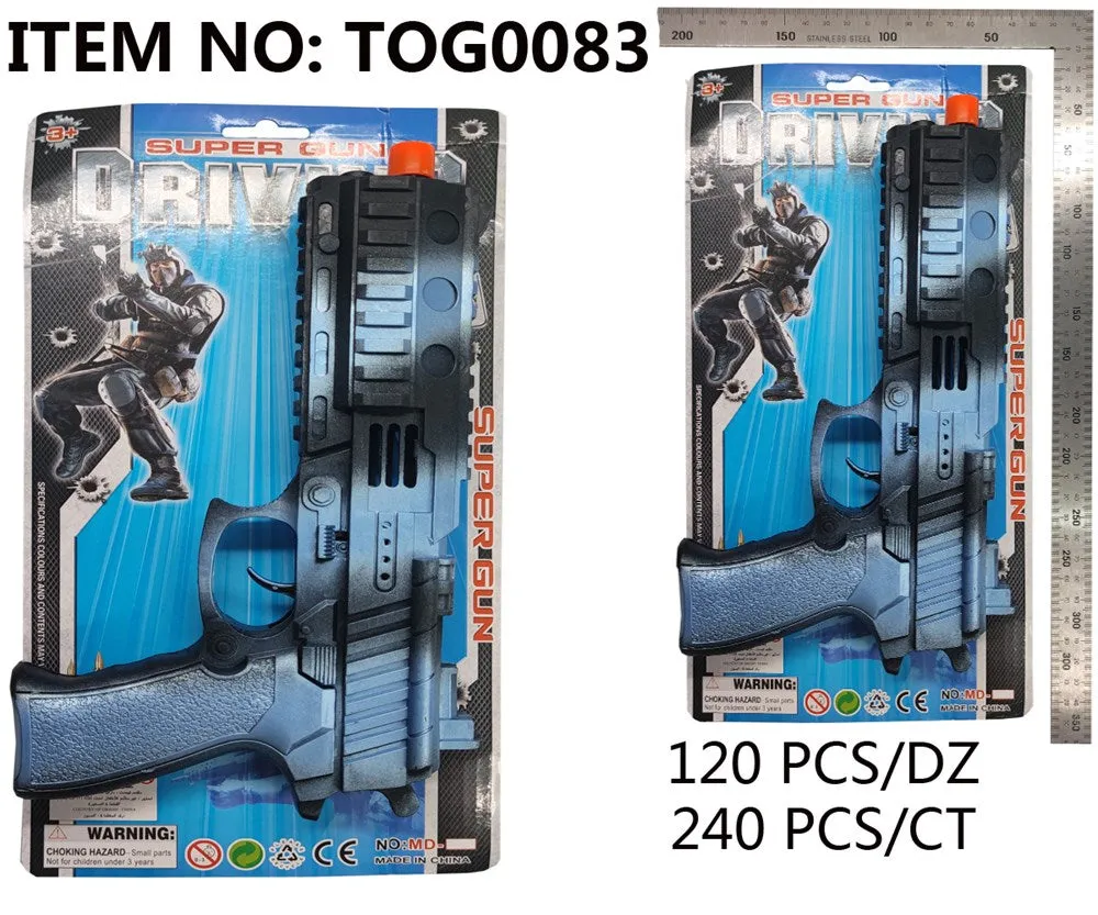 TOY ARMY GUN/SOUND &FLASHING 27CM