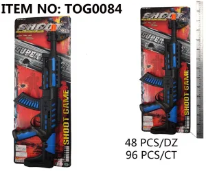 TOY ARMY GUN/SOUND &FLASHING 62CM