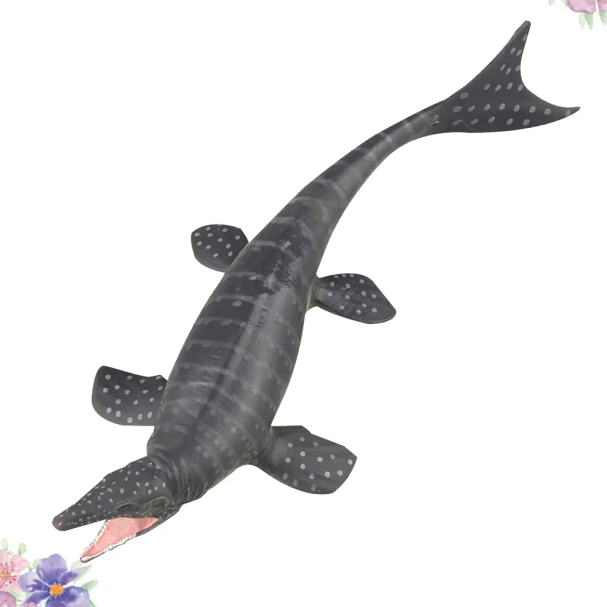 Toyvian 1pc Mosasaurus Durable Ancient Dinosuar Mosasaur Desktop Model for Dinosaur Simulation Period Photo Adornment Prop Early Fake Lifelike Ocean Toy Home， Educational