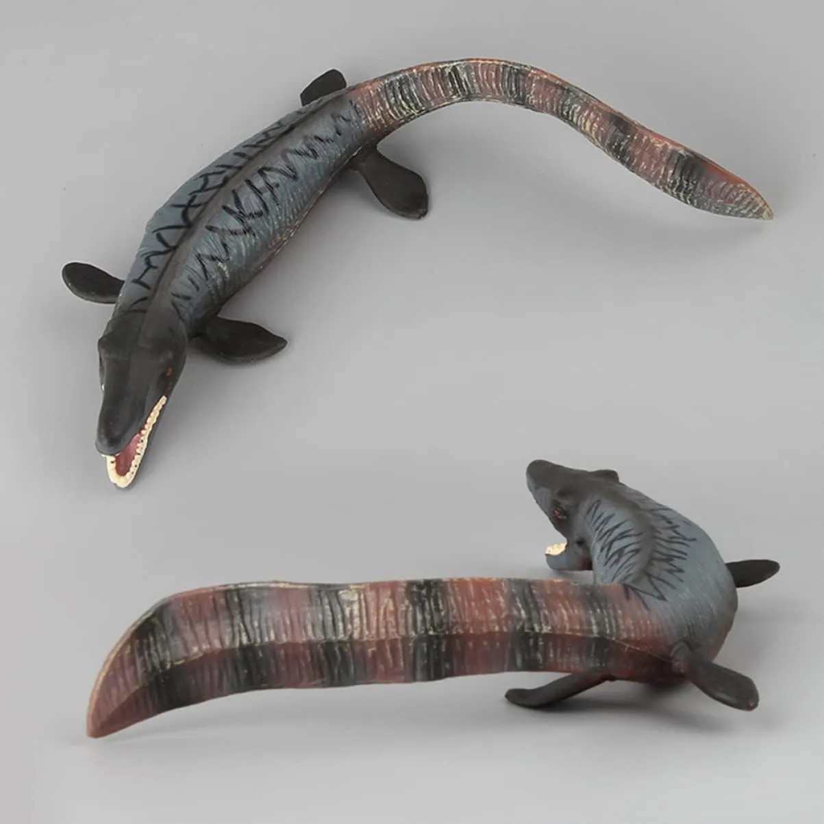 Toyvian 1pc Mosasaurus Durable Ancient Dinosuar Mosasaur Desktop Model for Dinosaur Simulation Period Photo Adornment Prop Early Fake Lifelike Ocean Toy Home， Educational