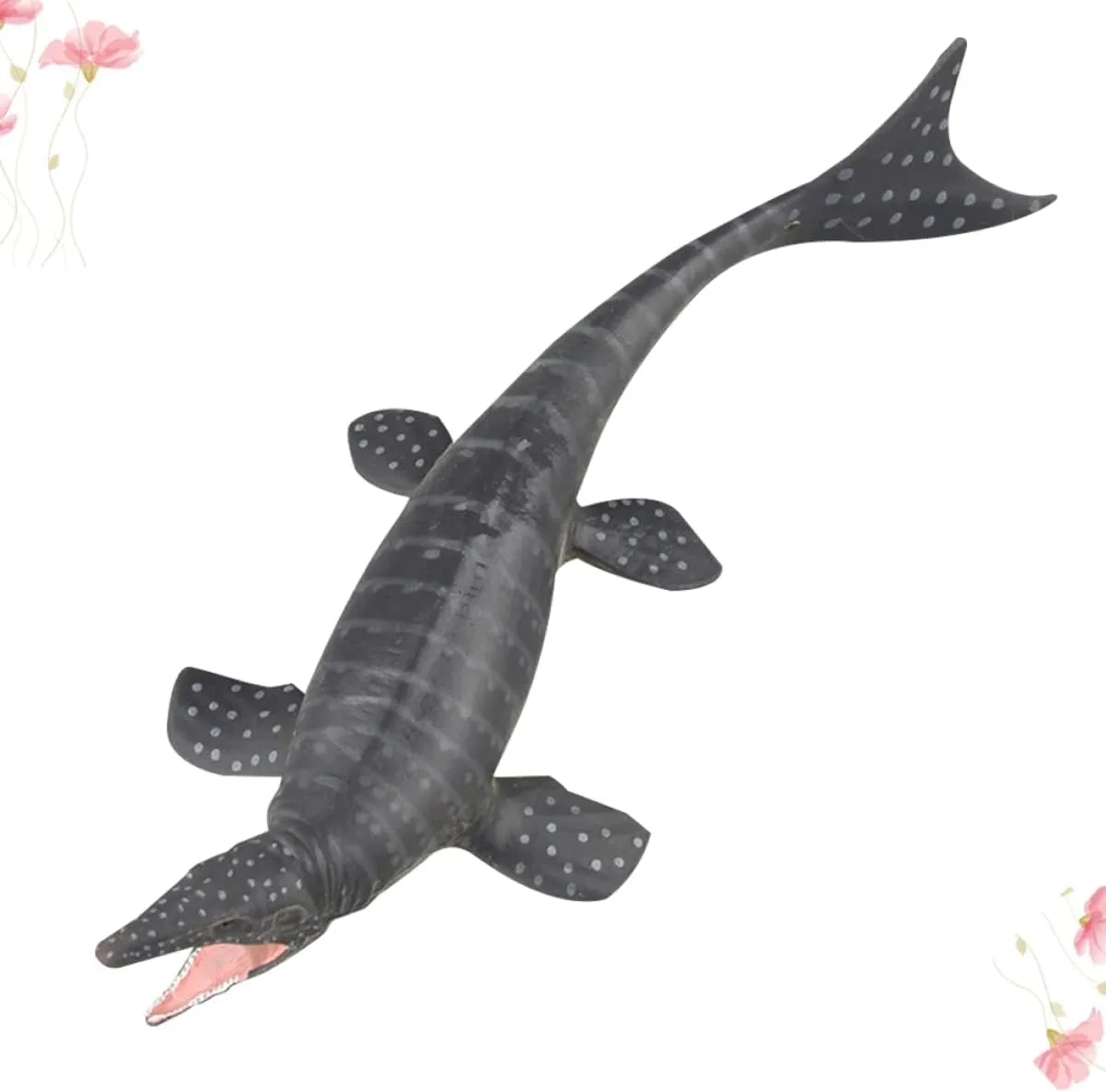 Toyvian 1pc Mosasaurus Durable Ancient Dinosuar Mosasaur Desktop Model for Dinosaur Simulation Period Photo Adornment Prop Early Fake Lifelike Ocean Toy Home， Educational