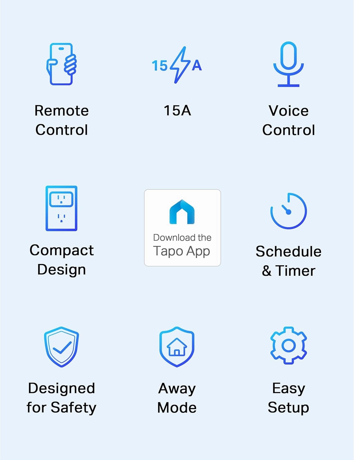 TP-Link Tapo Smart Plug Mini 15A, Smart Home Wi-Fi Plug, Super Easy Setup, Compatible with Alexa & Google Home, No Hub Required, UL Certified, 2.4G WiFi Only, White, Tapo P105(4-Pack)