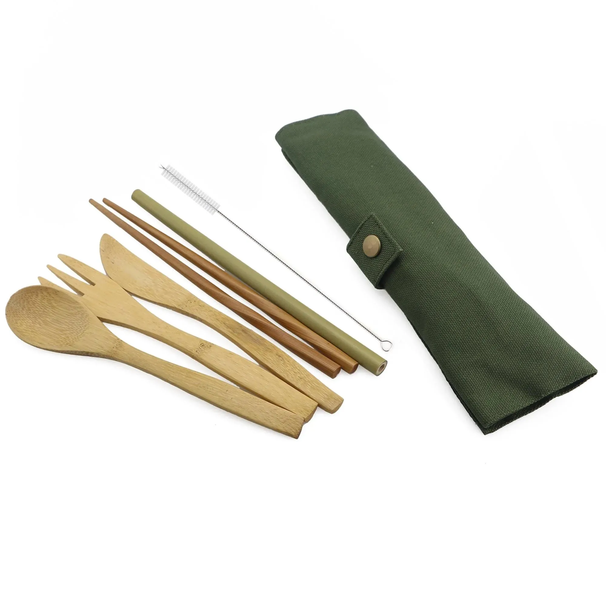 Travel Bamboo Cutlery Set