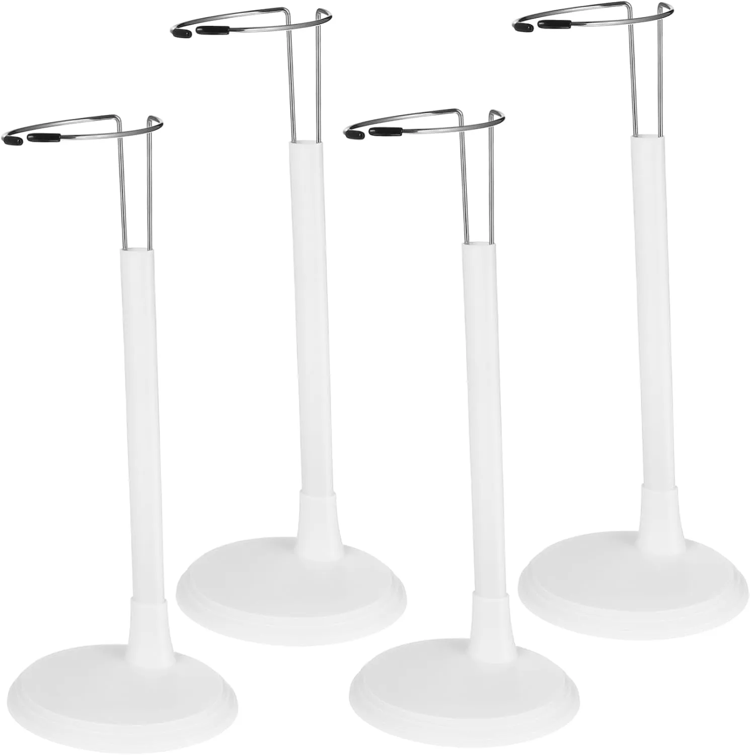 UPKOCH Doll Support Holders 4 Piece Action Figure Stand Display Stands for Figures