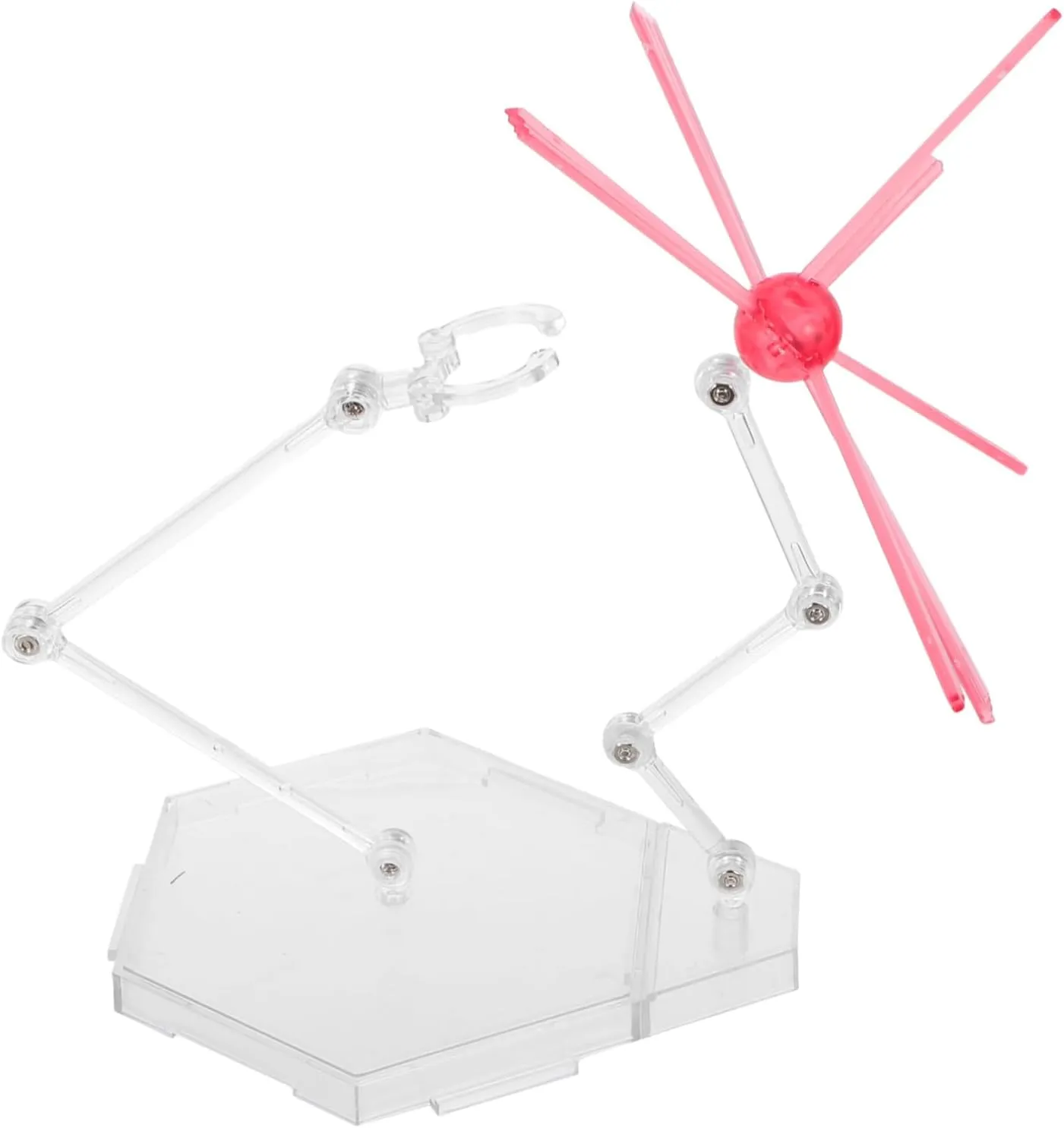 VICASKY 1 Set Action Figure Stand with Dynamic Adjustability Atmospheric Effects Lightweight Display Base for Figures Easy Installation for Collectors Creatives