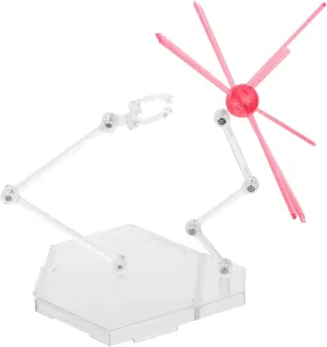 VICASKY 1 Set Action Figure Stand with Dynamic Adjustability Atmospheric Effects Lightweight Display Base for Figures Easy Installation for Collectors Creatives
