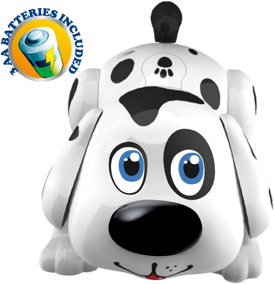 WEofferwhatYOUwant Robot Dog - Electronic Pet Harry - Baby Interactive Toy - Dalmatian Puppy - Touch Sensors Walks Talks Barks Sings Songs - Chasing Mode - 2  Years