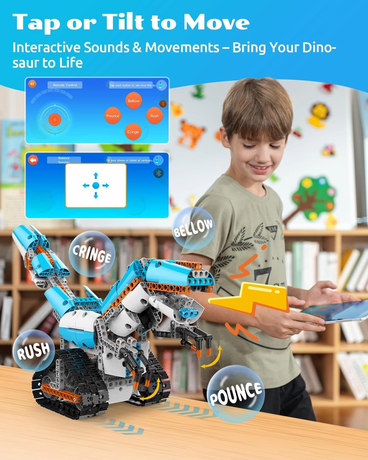 WhalesBot E7 Pro 12-in-1 STEM Coding Robot Kit for Kids 8-12, 637-Piece Building Set with Scratch Programming, Interactive Books & 3D APP Guidance – Ideal Educational Toy for Boys & Girls