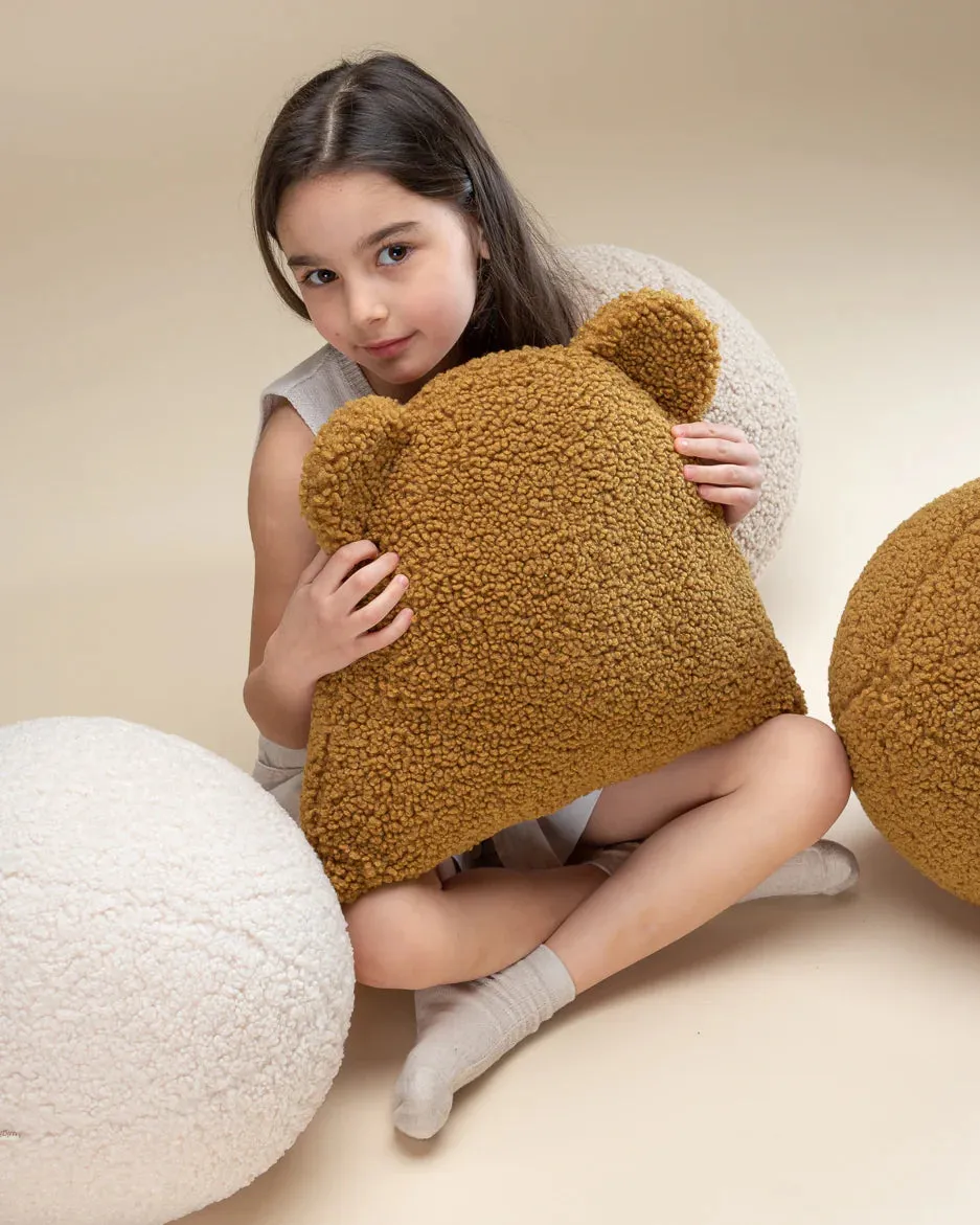Wigiwama Bear Cushion, Maple