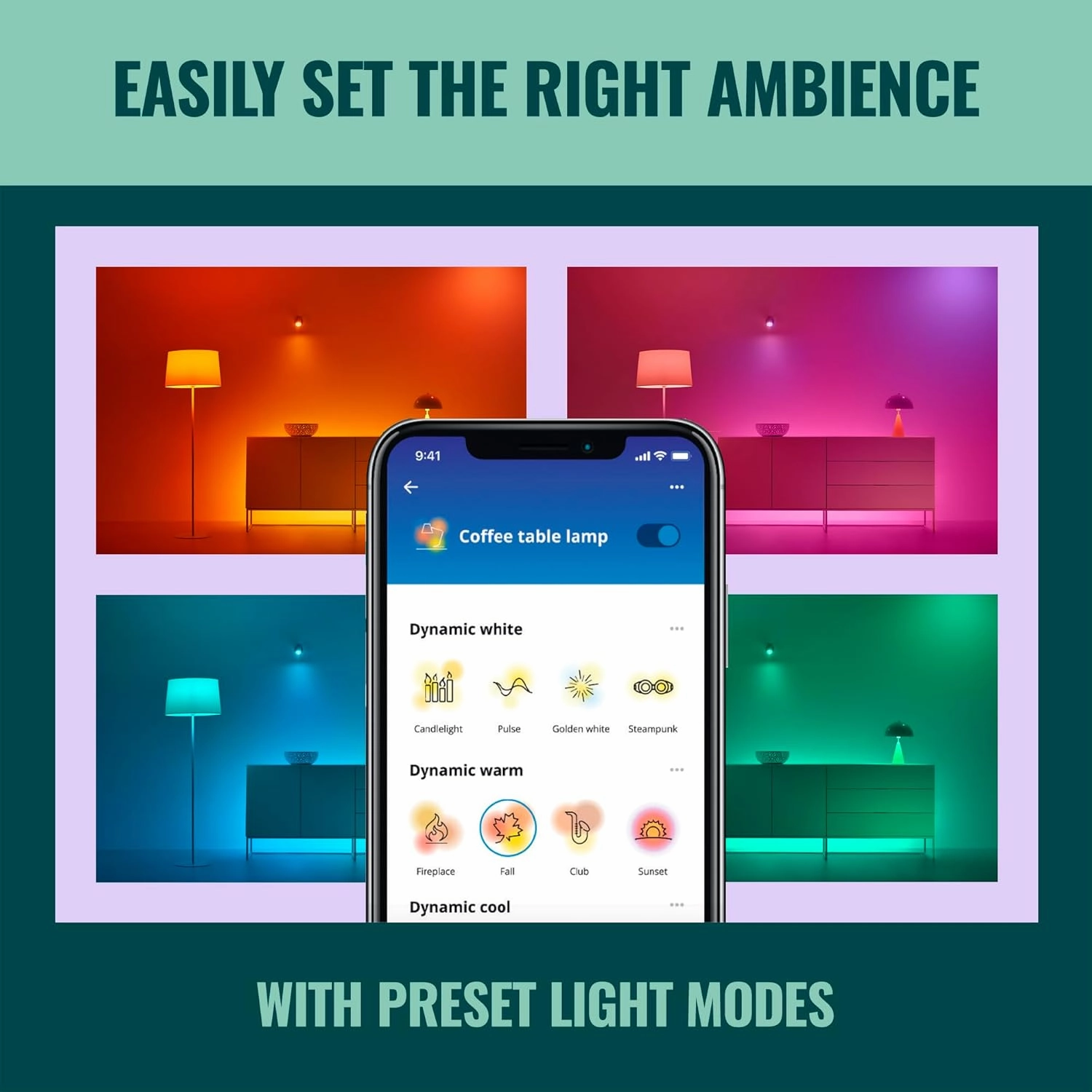 WiZ Connected 60W A19 LED Smart Light Bulbs - Connects to Your Wi-Fi - E26 Smart Bulb - Control with Voice or App   Activate with Motion - Matter Compatible - 1 Pack