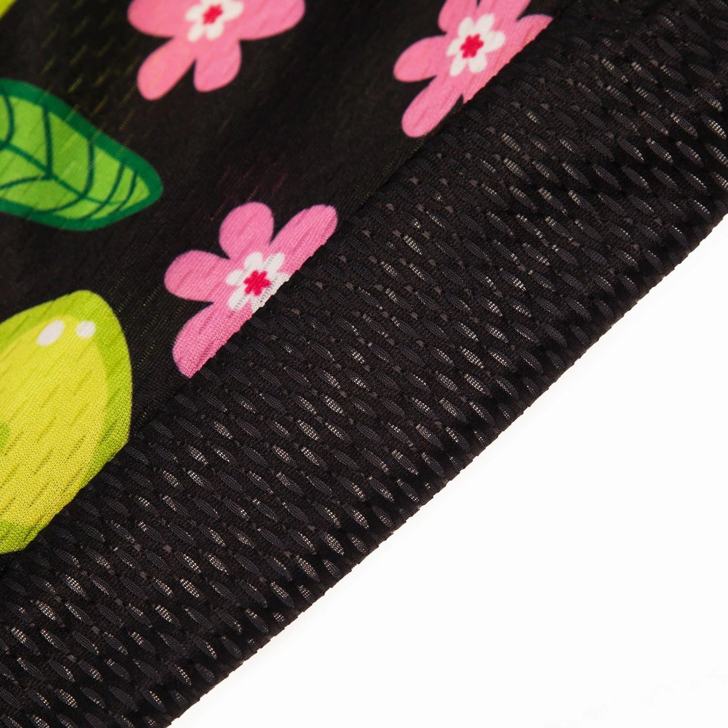 Women Cycling Jersey Short Sleeve Breathable with Pockets Flower