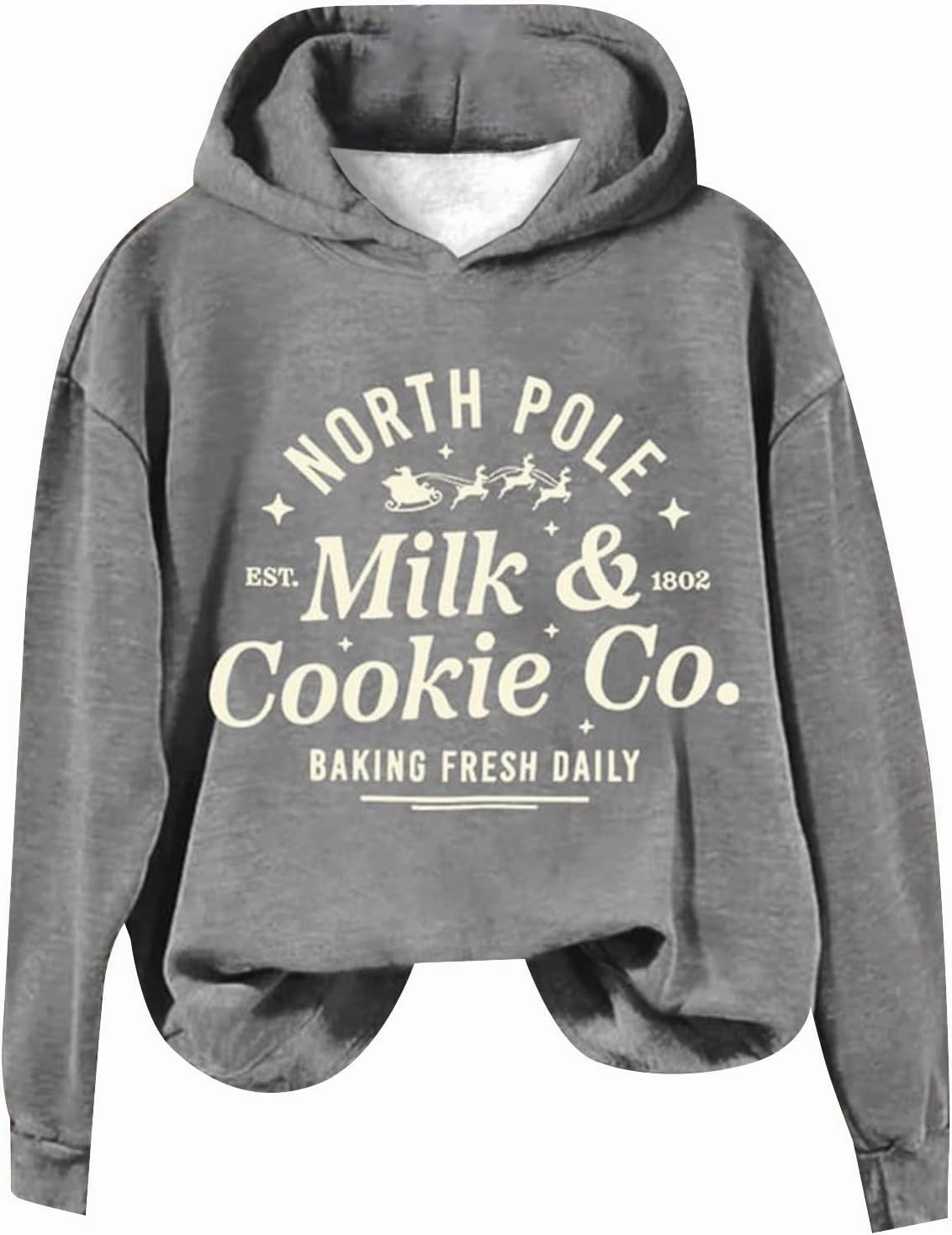 Women's Cute Hoodies Zipper Pocket Sleeve Sweatshirt Long Shirt Tops Women Women's Blouse Long Sleeve Sweaters Womens