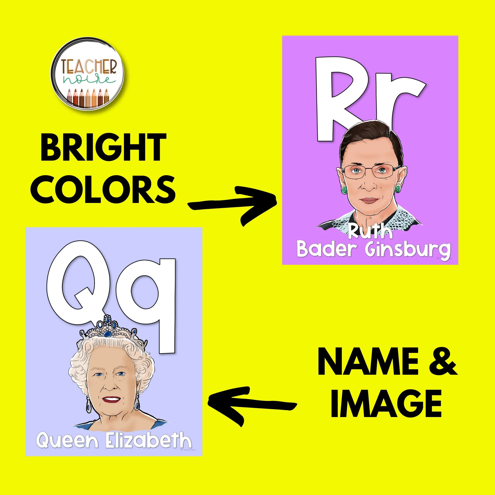 Women's History Posters- Bright