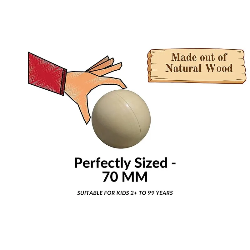 Wooden Bowling Pin Set - Special Edition (4-8 Years)