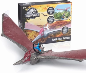 Wow! PODS Jurassic World Toys Power Flight Dino - Pteranodon |Flying Dinosaur Toy for Kids | Official Camp Cretaceous, Fallen Kingdom and Dominion Merchandise and Gifts for Boys and Girls, Ages 8 