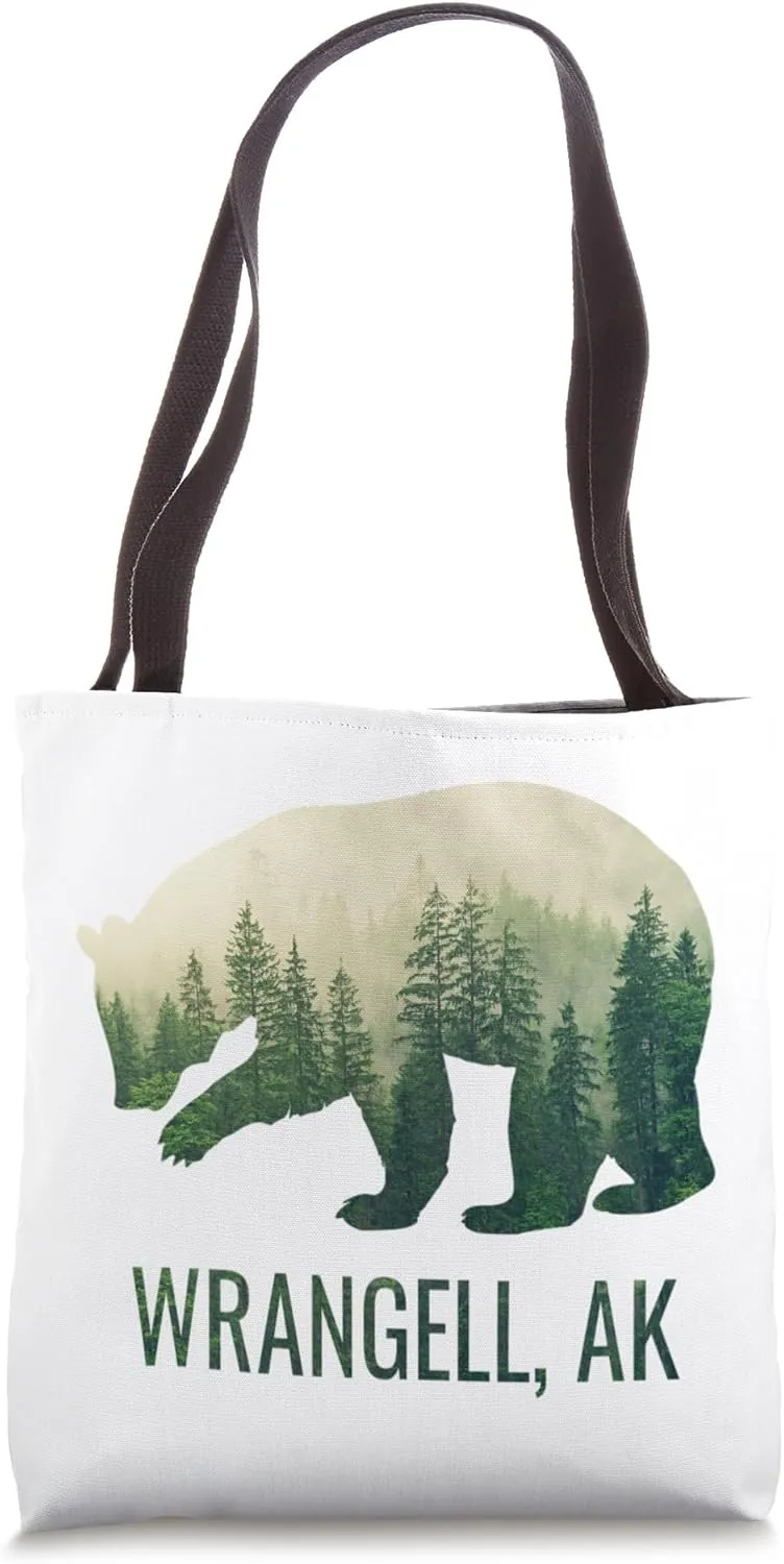 Wrangell Bear Southeast Alaska Tongass Wildlife Tote Bag