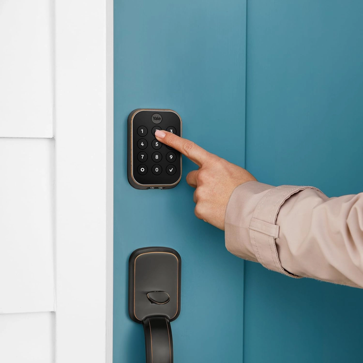 Yale Assure Lock 2, Key-Free Keypad Lock with Z-Wave, Oil Rubbed Bronze