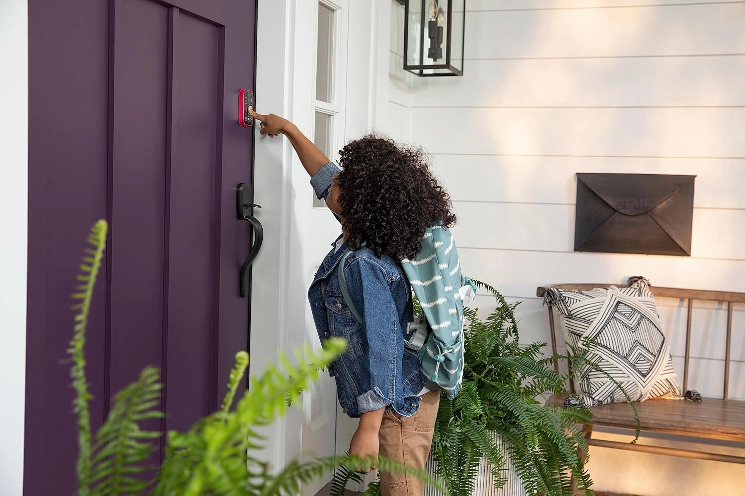 Yale Assure Lock 2 Limited Edition Deadbolt, Viva Magenta Smart Keyless Entry Door Lock with Wi-Fi Connected Keypad for Code Entry and Remote Access YRD450-WF1-VMP