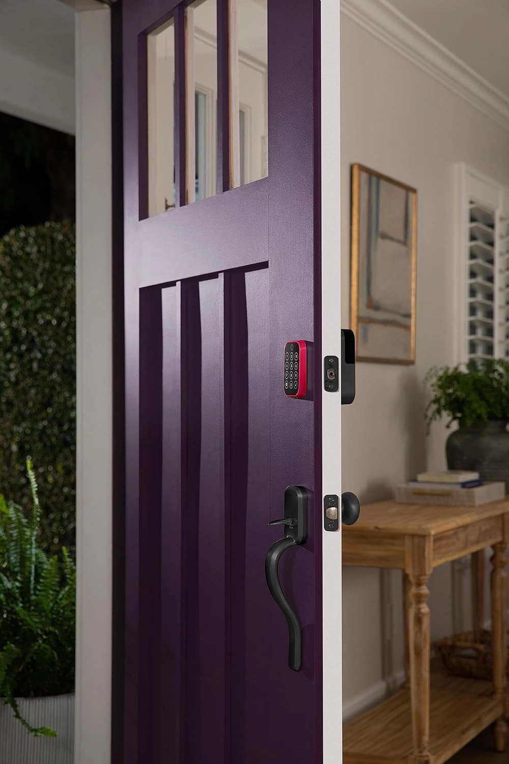 Yale Assure Lock 2 Limited Edition Deadbolt, Viva Magenta Smart Keyless Entry Door Lock with Wi-Fi Connected Keypad for Code Entry and Remote Access YRD450-WF1-VMP