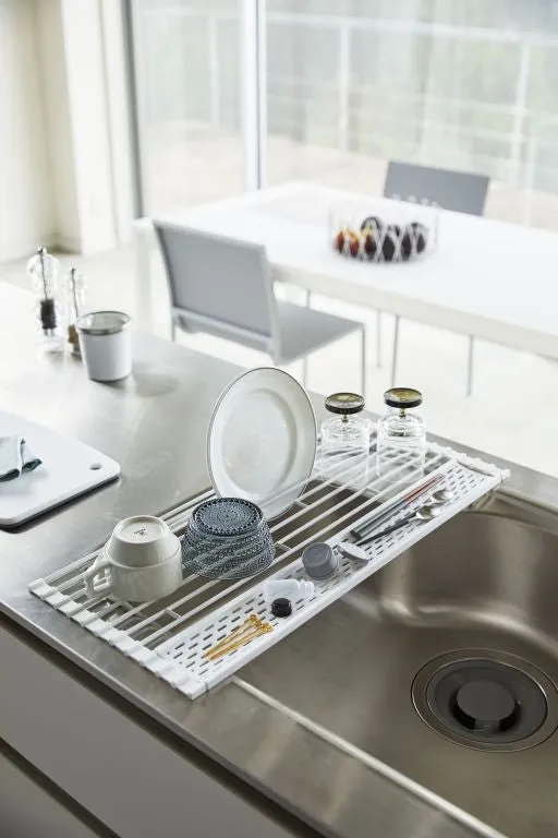 Yamazaki Foldable drainer - Tower - white
