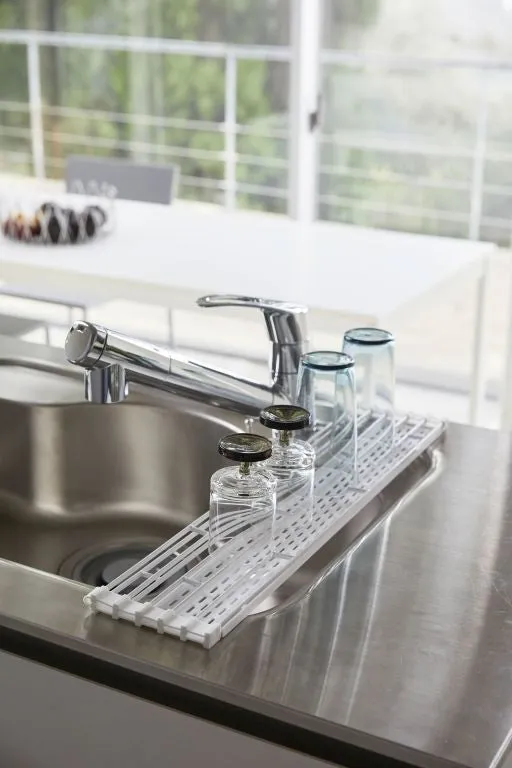 Yamazaki Foldable drainer - Tower - white
