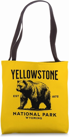 Yellowstone National Park Tote Bag