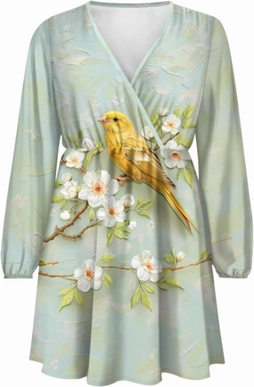 YEXIATODO Midi Dresses for Women 2024 Tunic Dress Empire Waist Maxi Dress Office Dresses for Women Classy Dress,S-2XL