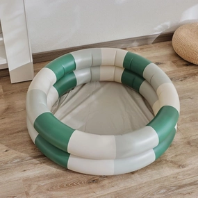 Yosoo Kids Inflatable Ball Pool Multifunctional PVC Swimming Play Pit Round | Toddler Safe Fence Leak Proof Outdoor Indoor