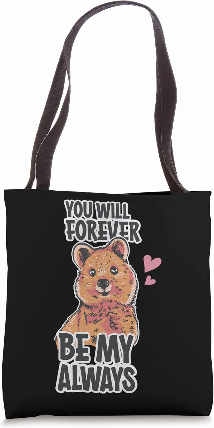 You Will Forever Be My Always Cute Bear Valentines Day Tote Bag