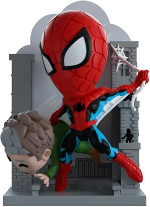 Youtooz Marvel Collection Spider-Man #15 5.1 inch Vinyl Figure, Collectible Spiderman Amazing Fantasy 15 Action Figure