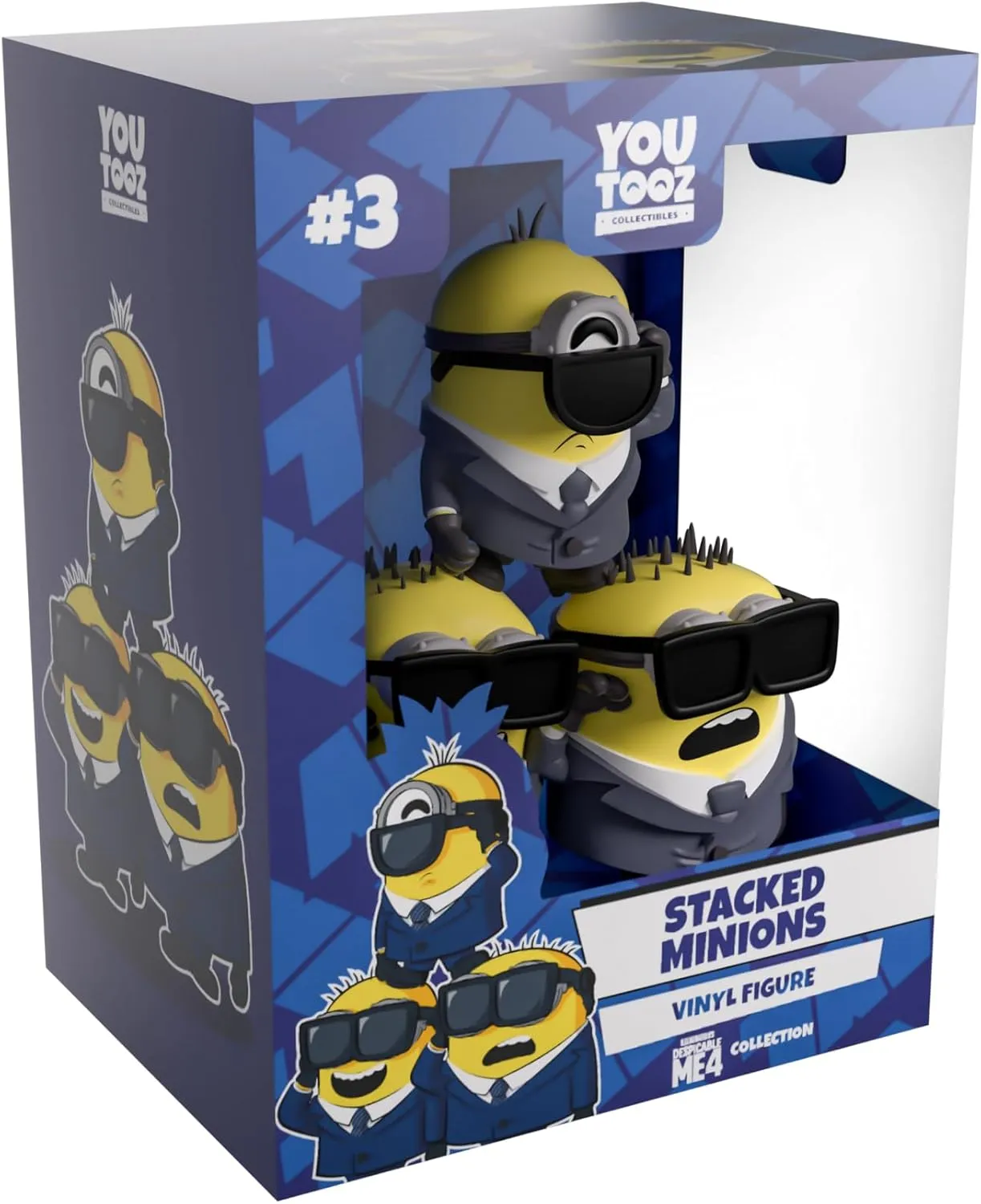 Youtooz Stacked Minions 5.1" Vinyl Figure, Collectible Stacked Minions Action Figure from Despicable Me