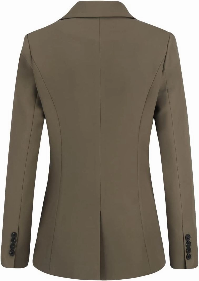 YUNCLOS Women's 2 Piece Office Work Suit Set One Button Blazer and Pants